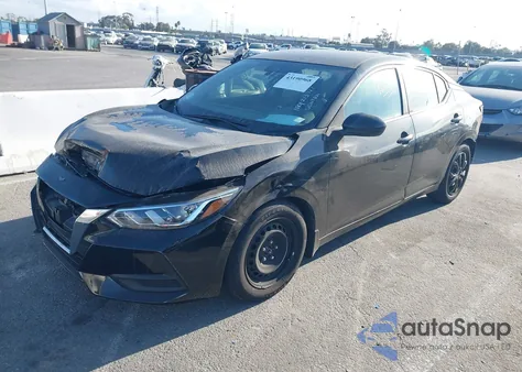 2020 Nissan Sentra S Xtronic Cvt из США, поврежденный, VIN 3N1AB8BV8LY213927